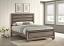 Washed Taupe Bed