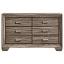 Washed Taupe Dresser
