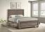 Washed Taupe Bed