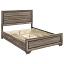 Washed Taupe Bed