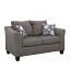 Charcoal Grey Loveseat