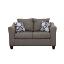 Charcoal Grey Loveseat