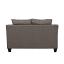 Charcoal Grey Loveseat