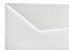 White High Gloss Panel Bed