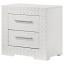 White High Gloss Nightstand