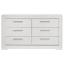 White High Gloss Dresser