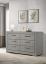 Grey High Gloss Dresser