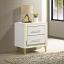 Beige Nightstand