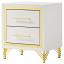 Beige Nightstand