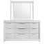 Dresser and LED Mirror