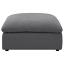 Charcoal Ottoman