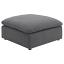 Charcoal Ottoman
