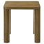 Brown Oak End Table