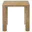 Washed Oak End Table