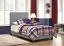 Grey Upholstered Bed
