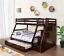 Espresso Bunk Bed with Trundle