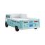 Teal Peace Bus Twin Bed
