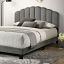 Dark Gray Queen Bed