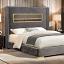 Gray Bed