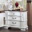 Pearl White Nightstand