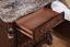 Dark Cherry Nightstand Detail