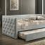 Gray Twin Daybed w/ Trundle