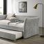 Gray Twin Daybed w/ Trundle