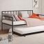 Black Metal Daybed