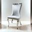 Silver/Gray Chair