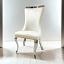 Silver/White Chair
