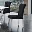Silver/Black Side Chair