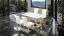 Gold/White Dining Table