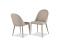 Brown/White Side Chair