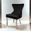 Silver/Black Chair
