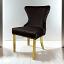 Gold/Black Chair