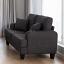 Dark Gray Loveseat