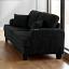 Black Loveseat 