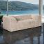 Taupe Loveseat 