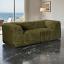 Olive Green Loveseat 