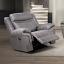 Warm Gray Glider Recliner