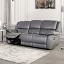 Dark Gray Sofa Manual Recliner