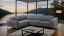 Dark Gray Power Sectional