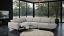 Light Gray Power Sectional