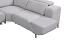 Light Gray Power Sectional