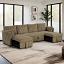 Brown Sectional Sofa