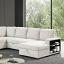Beige Sleeper Sofa Sectional