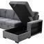 Dark Gray Sleeper Sofa Sectional