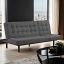 Dark Gray Futon Sofa