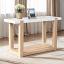 White/Natural Sofa Table