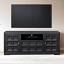 Black TV Console